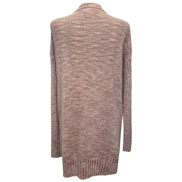 Knox Rose Open Cardigan with Pockets Peachy Pink Size Medium - Picture 2 of 9